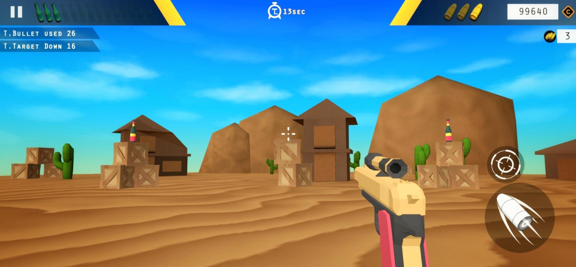 Bottle Shooting Game Screenshot 3