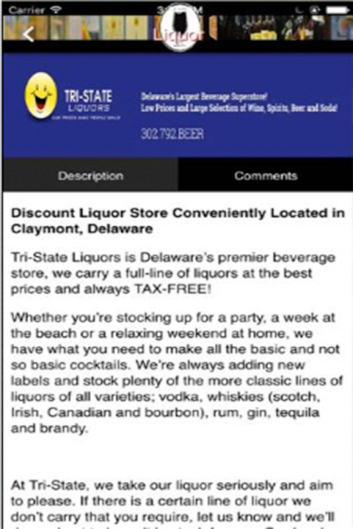 Tri State Liquor Capture d'écran 3