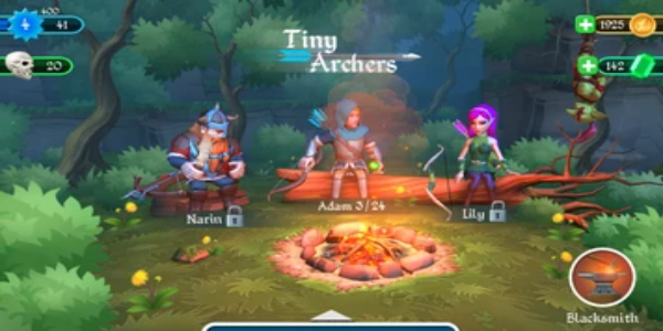 Tiny Archers Captura de pantalla 3