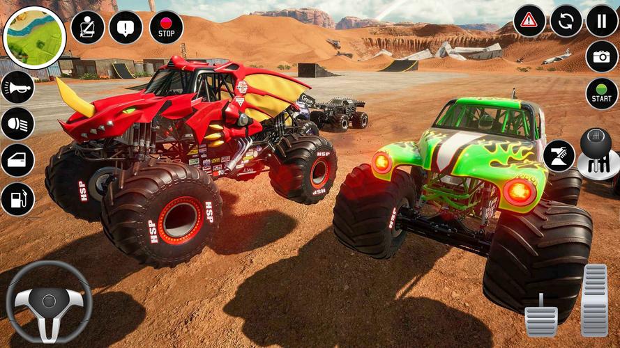 Extreme Monster Truck Game 3D應用截圖第4張