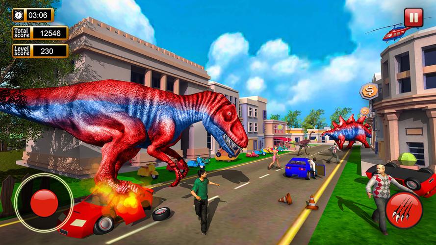 Dinosaur Games City Rampage應用截圖第2張