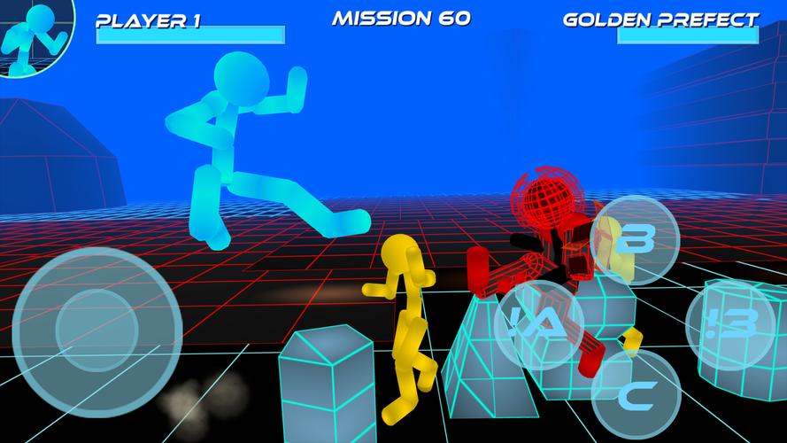 Stickman Neon Street Fighting应用截图第3张
