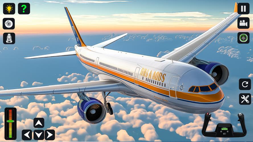 Airplane Simulator 3D Offline Screenshot 1