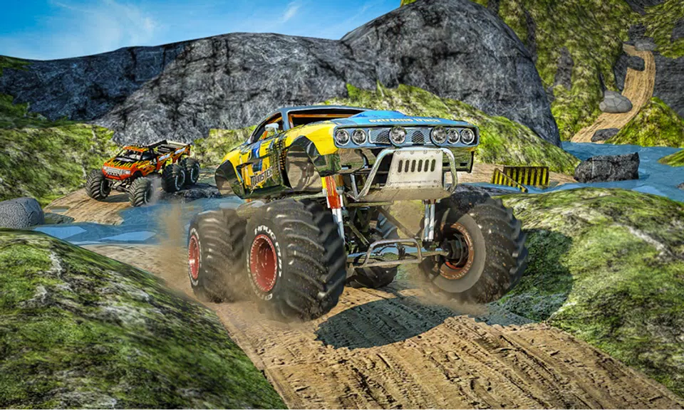 Monster 4x4 Offroad Jeep Stunt Racing 2019 Screenshot 2