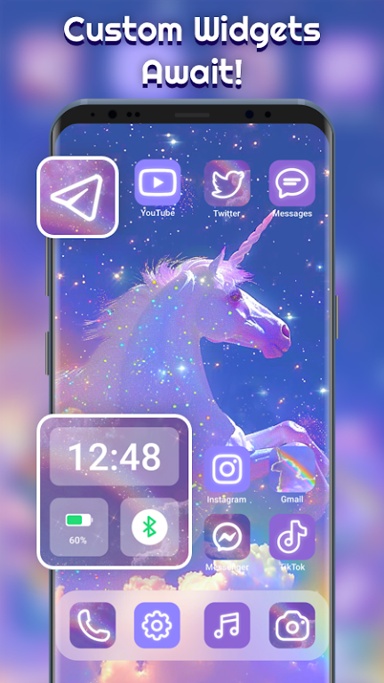 Themepack – App Icons, Widgets Mod स्क्रीनशॉट 3
