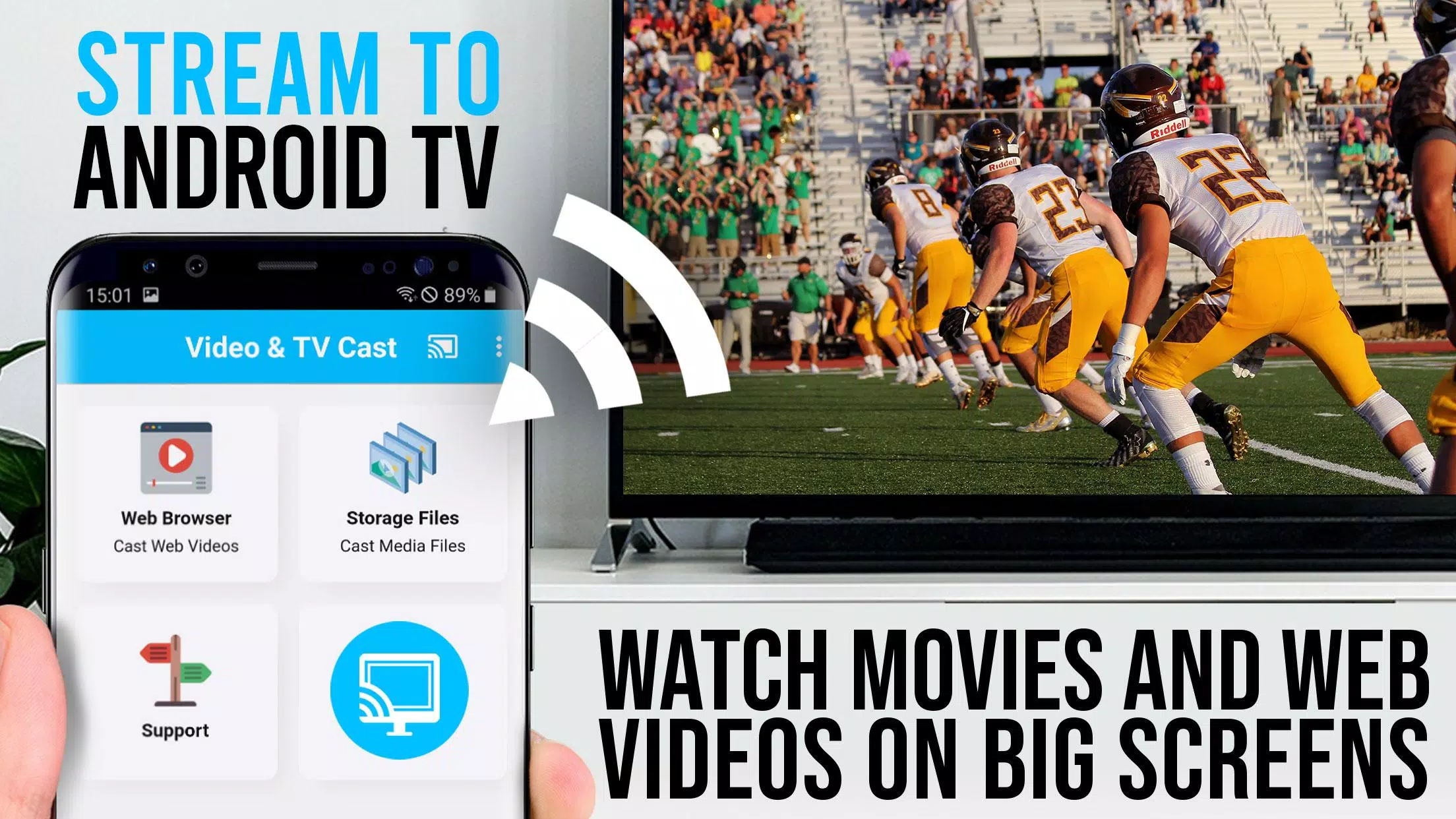 TV Cast for Android TV应用截图第3张
