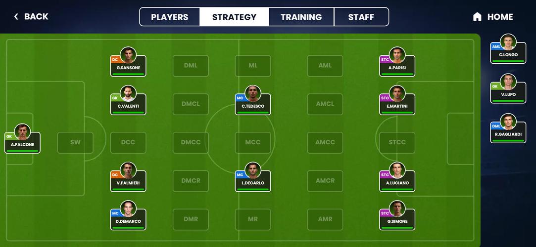 City Football Manager (soccer) Capture d’écran 1