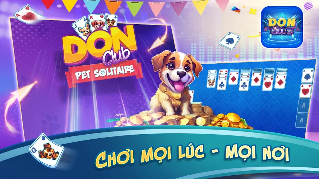 DonClub No Hu Pet Solitaire Captura de pantalla 1