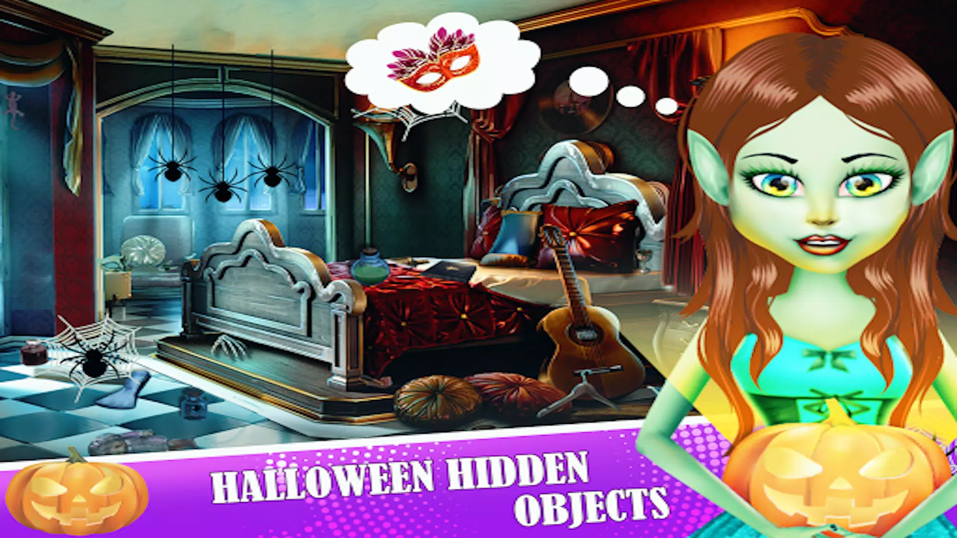Halloween Hidden Objects 2024 स्क्रीनशॉट 2