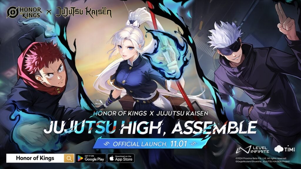 아너 오브 킹즈 x Jujutsu Kaisen Crossover 출시일 발표!