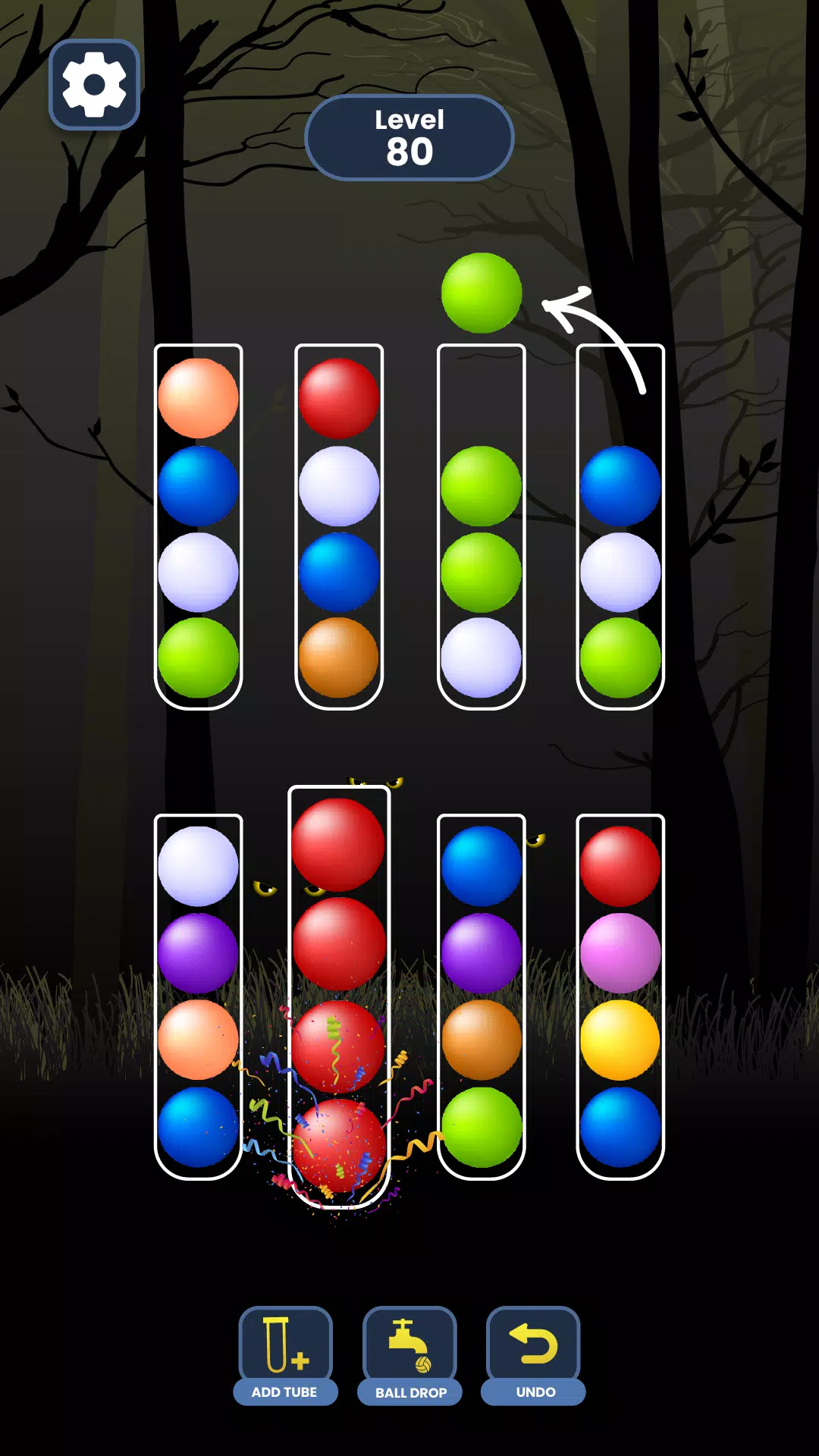 Ball Sort: Color Puzzle Game स्क्रीनशॉट 3