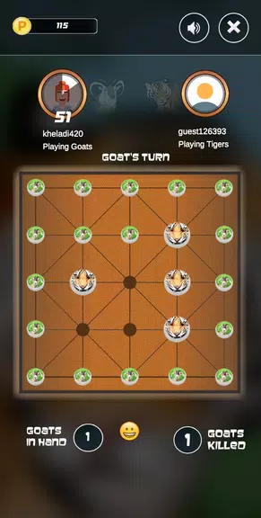 BaghChal - Tigers and Goats应用截图第2张