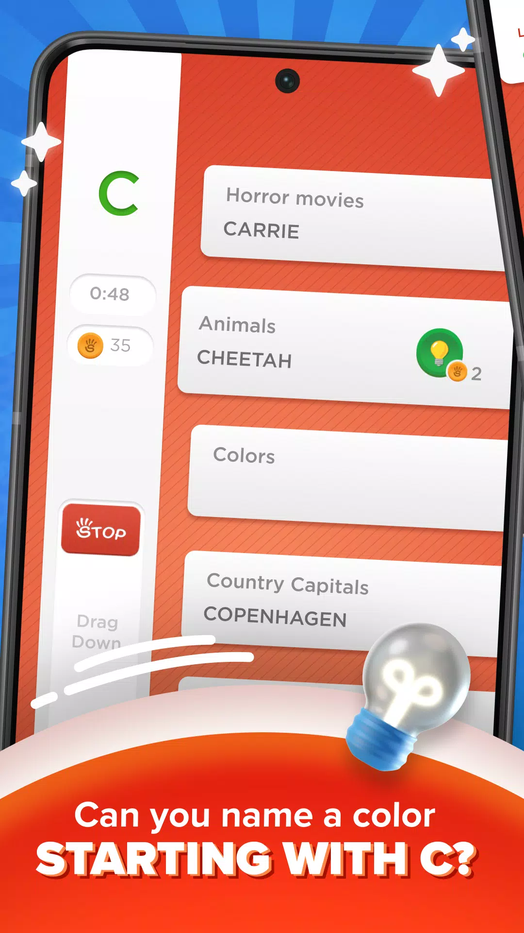 Stop - Categories Word Game应用截图第3张