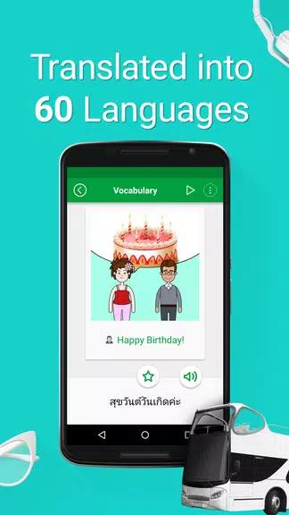 Learn Thai - 5,000 Phrases Captura de pantalla 2