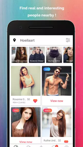 Destino: flirt, chat and meet people nearby Скриншот 3