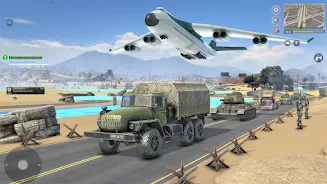 Army Vehicle Cargo: Truck Game スクリーンショット 3