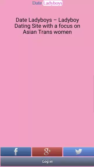DateLadyboys - Decent Dating for Asian Trans-women 스크린샷 1