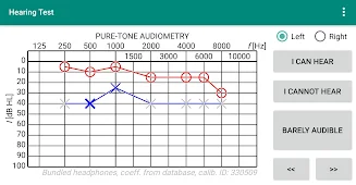 Hearing Test Captura de tela 1