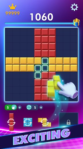 Block Puzzle Games Cube Blast Capture d'écran 3