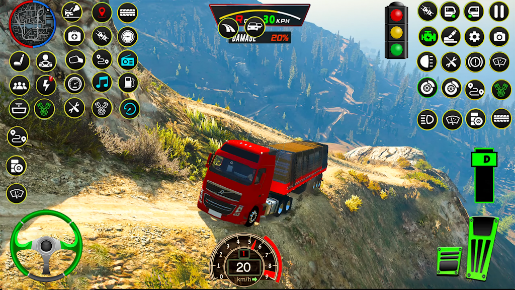 Real Cargo Truck Driving Games स्क्रीनशॉट 2