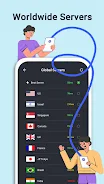 Quick VPN - Fast & Secure Captura de pantalla 3