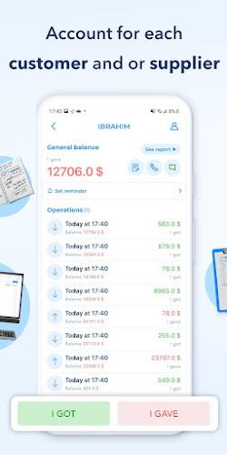 Konnash :  Bookkeeping App Captura de tela 2