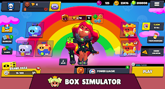 Box Simulator Mandy Brawl Star 스크린샷 2