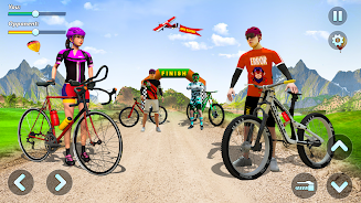 BMX Cycle Race - Bicycle Stunt應用截圖第1張