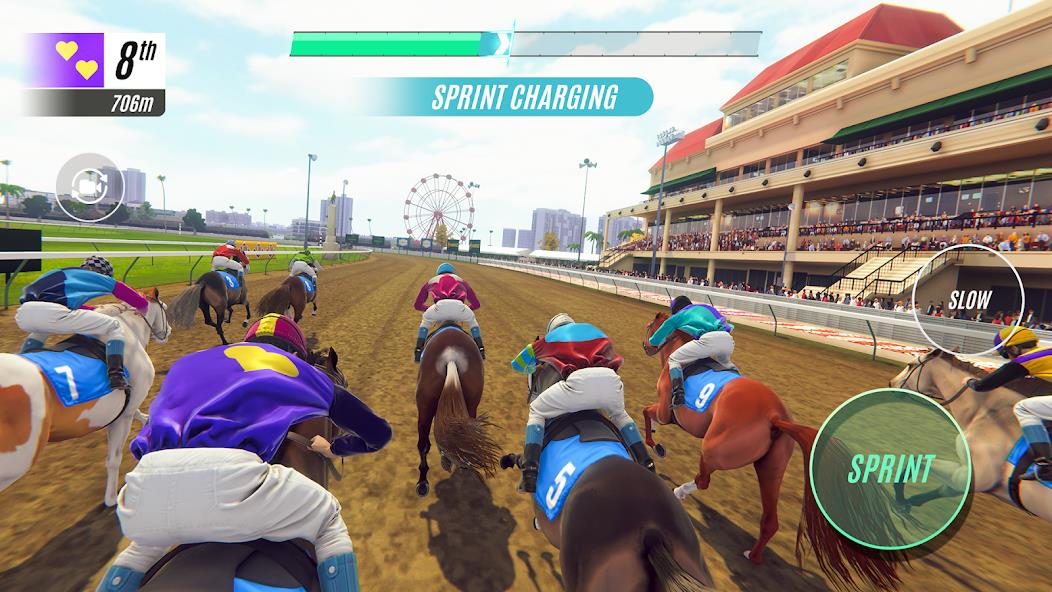 Rival Stars Horse Racing Mod Captura de pantalla 1