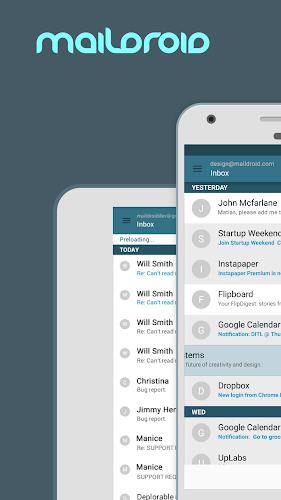 MailDroid - Email Application Screenshot 1