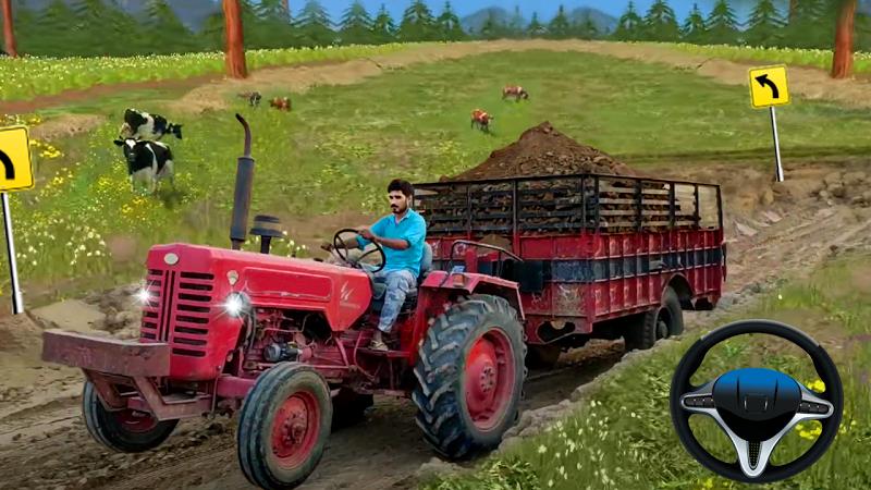 Indian Tractor Trolley Farming应用截图第4张