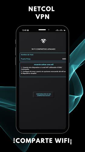 Netcol VPN स्क्रीनशॉट 4