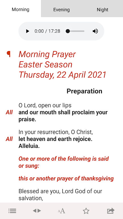 Daily Prayer: from the CofE Captura de tela 3