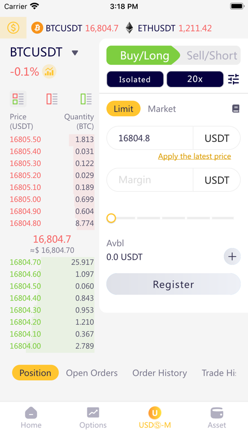 FTK Bitcoin & ETH Exchange スクリーンショット 4