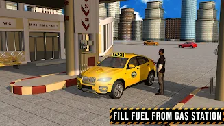 USA Taxi Car Driving: Car Game Capture d’écran 3