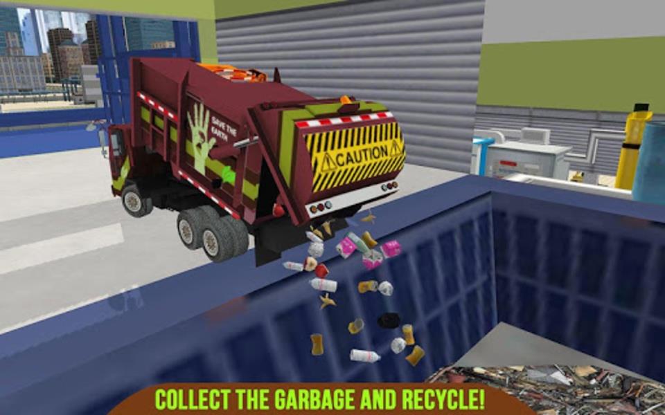 Garbage Truck Recycling SIM 스크린샷 4