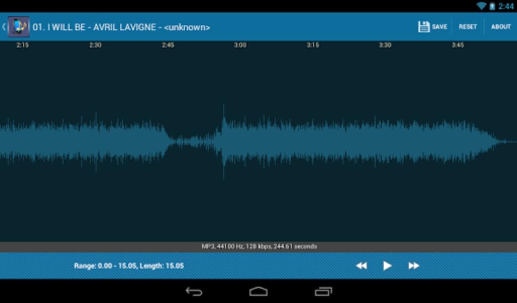 MP3 Ringtone Maker Captura de tela 3