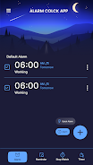 Speaking Alarm Clock App Captura de tela 2