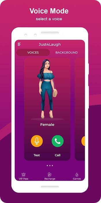 Just4Laugh | Voice Changer App Captura de tela 2