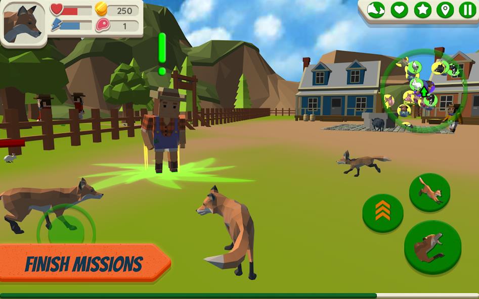 Fox Family - Animal Simulator Mod應用截圖第3張