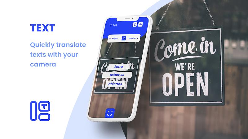 AI Cam Translate: Text, Voice Capture d'écran 1