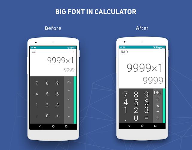 Big Font - Change Font Size & Text Size Captura de tela 4