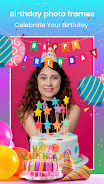 Ai Birthday Photo frames Скриншот 2