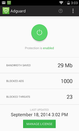 AdGuard Ad Blocker Скриншот 1