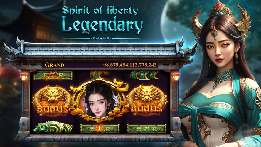 Legendary Hero Classic Slots Captura de pantalla 2