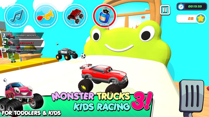 Monster Trucks Game for Kids 3應用截圖第1張
