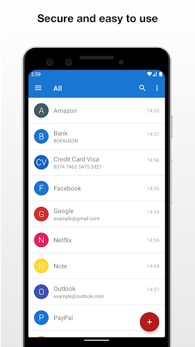 My Passwords Manager Mod Captura de pantalla 2