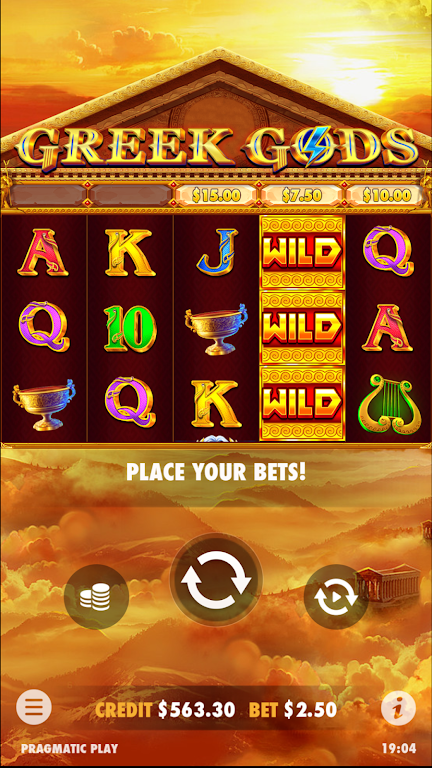 Greek Gods - Slot Casino Game Скриншот 4