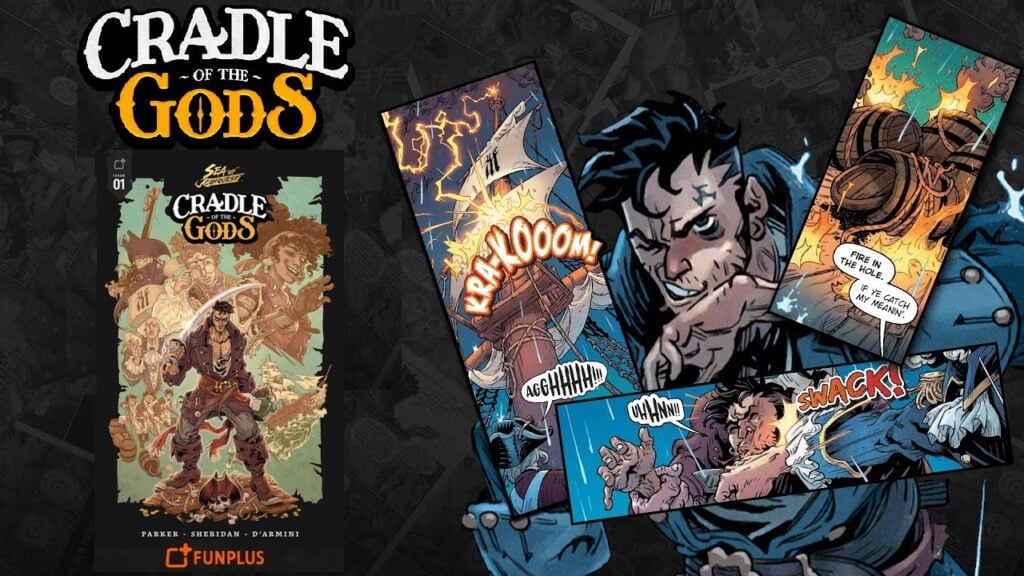 Cradle Of The Gods est une nouvelle série de bandes dessinées qui fait passer Sea Of Conquest : Pirate War au niveau supérieur !