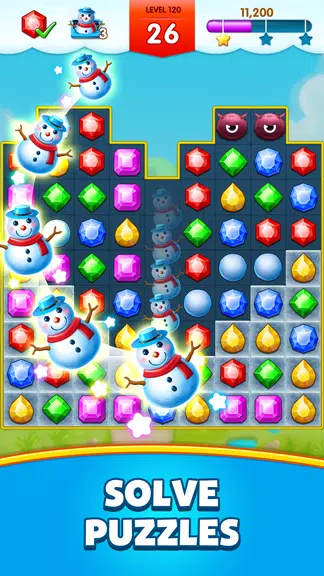 Jewels Legend - Match 3 Puzzle Screenshot 2